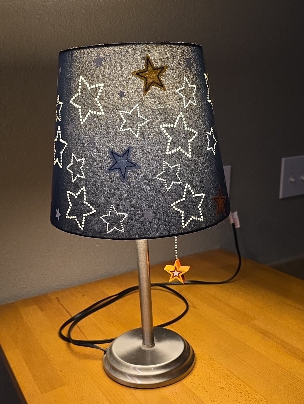 Star Pattern Table Lamp by CIRCO